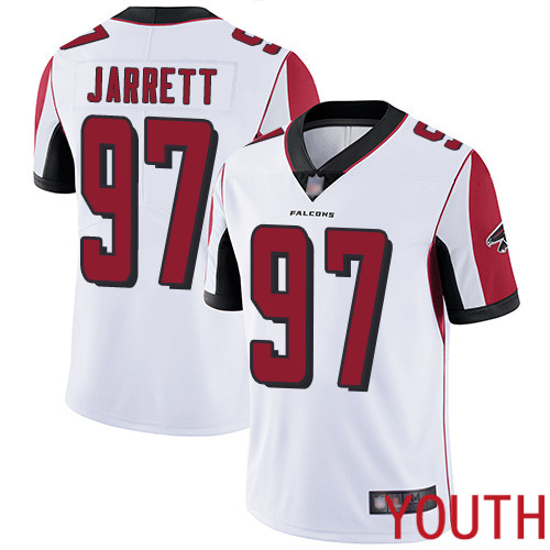 Atlanta Falcons Limited White Youth Grady Jarrett Road Jersey NFL Football 97 Vapor Untouchable
